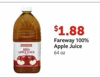 Fareway Fareway 100% Apple Juice offer