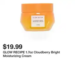 Marshalls GLOW RECIPE 1.7oz Cloudberry Bright Moisturizing Cream offer