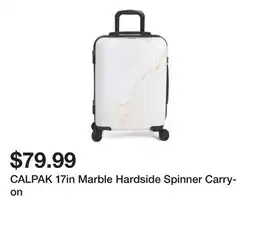 Marshalls CALPAK 17in Marble Hardside Spinner Carry-on offer