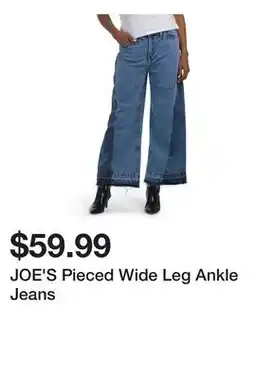 Marshalls JOE'S Pieced Wide Leg Ankle Jeans offer