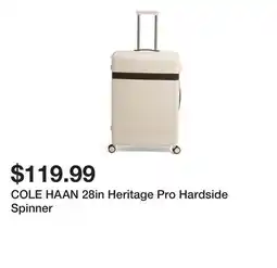 Marshalls COLE HAAN 28in Heritage Pro Hardside Spinner offer