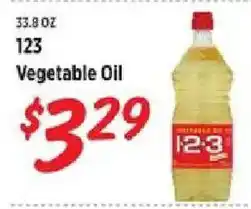 Rouses 123 vegetable oil offer