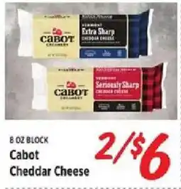 Rouses Cabot Cheddar Cheese offer