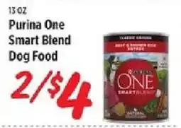 Rouses Purina One Smart Blend Dog Food offer