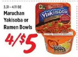 Rouses Maruchan Yakisoba or Ramen Bowls offer