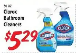 Rouses Clorox bathroom cleaners offer
