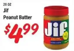 Rouses Jif peanut butter offer