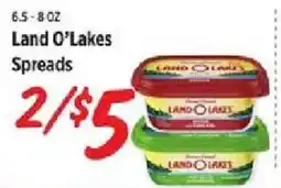 Rouses Land O'Lakes Spreads offer