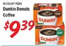 Rouses Dunkin Donuts Coffee offer