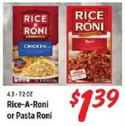 Rouses Rice-A-Roni or Pasta Roni offer