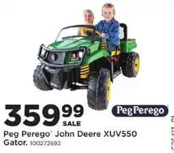 Mills Fleet Farm Peg Perego John Deere Xuv550 Gator offer