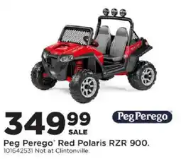 Mills Fleet Farm Peg Perego Red Polaris RZR 900. offer