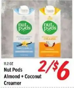 Rouses Nut Pods Almond + Coconut Creamer offer