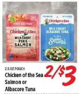 Rouses Chicken of the Sea Salmon or Albacore Tuna offer