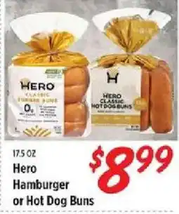 Rouses Hero Hamburger or Hot Dog Buns offer