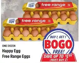 Rouses Happy Egg Free Range Eggs offer
