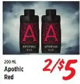 Rouses Apothic Red offer