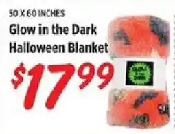 Rouses Glow in the Dark Halloween Blanket offer