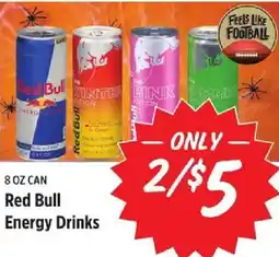 Rouses Red Bull Energy Drinks offer