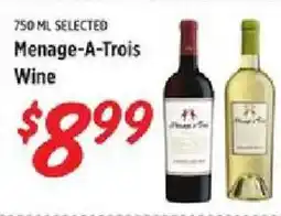 Rouses Menage-A-Trois Wine offer