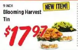 Rouses Blooming Harvest Tin offer