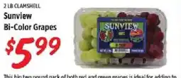 Rouses Sunview Bi-Color Grapes offer