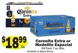 Sellers Bros Coronita Extra or Modelito Especial offer