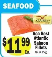 Sellers Bros Sea Best Atlantic Salmon Fillets offer