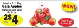 Sellers Bros Gala Apples offer
