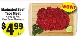 Sellers Bros Marinated Beef Taco Meat offer