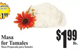 Baja Ranch Masa for Tamales offer