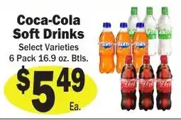 Sellers Bros Coca-Cola soft drinks offer