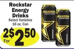 Sellers Bros Rockstar Energy Drinks offer