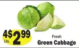 Sellers Bros Fresh Green Cabbage offer
