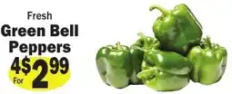 Sellers Bros Fresh Green Bell Peppers offer