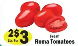 Sellers Bros Fresh Roma Tomatoes offer