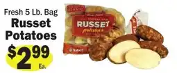 Sellers Bros Bake Russet Potatoes offer
