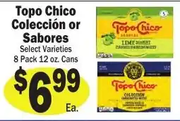 Sellers Bros Topo Chico Collection or Sabores offer