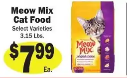 Sellers Bros Meow Mix Cat Food offer