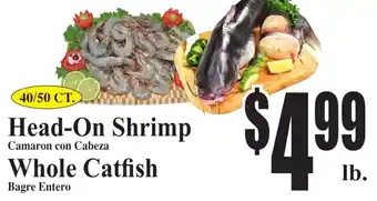 Head-On Shrimp Whole Catfish