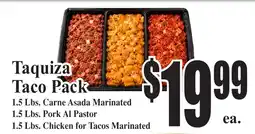 Baja Ranch Taquiza Taco Pack offer