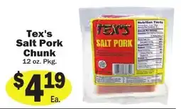 Sellers Bros Tex's salt pork chunk offer