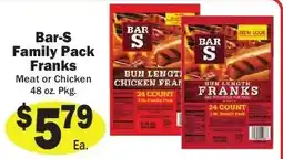 Sellers Bros Bar-S Family Pack Franks offer