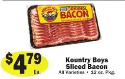 Sellers Bros Kountry Boys Sliced Bacon offer