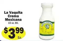 Sellers Bros La Vaquita crema mexicana offer