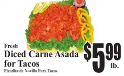 Baja Ranch Fresh Diced Carne Asada for Tacos offer