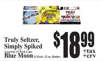 Truly Seltzer, Simply Spiked