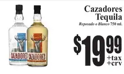 Baja Ranch Cazadores Tequila offer