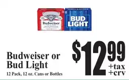 Baja Ranch Budweiser or Bud Light offer
