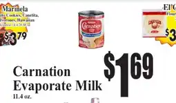 Baja Ranch Carnation Evaporate Milk offer